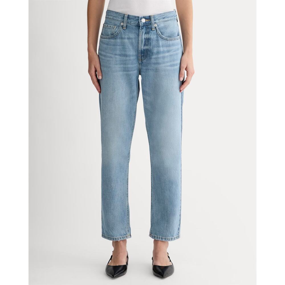 Everlane Women's Straight Leg Jeans - Light Blue